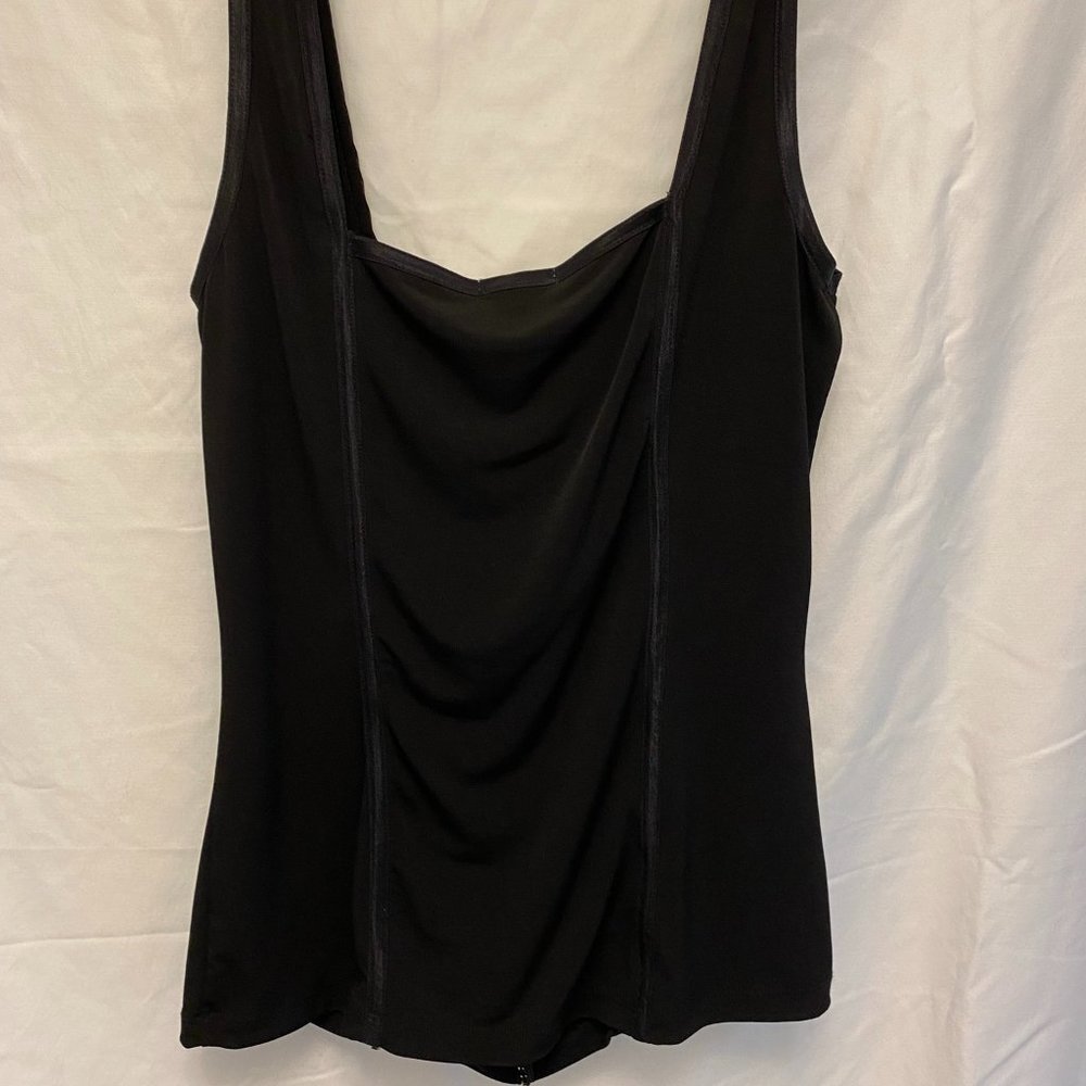 Black tank top